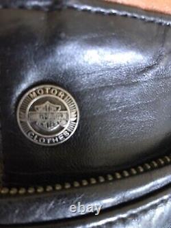 Harley Davidson Men's Prestige Leather USA Made Jacket Bar & Shield 97000-05VM L