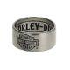 Harley-davidson Men's Ring Classic Bar & Shield Logo Band Silver Size 12 Hdr0264