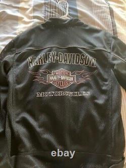 Harley Davidson Men's Size Small Bar & Shield Logo Mesh