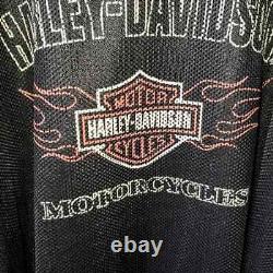 Harley Davidson Men's Size Small Bar & Shield Logo Mesh