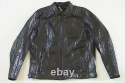 Harley Davidson Men's Teremity Bar&Shield Black Leather Jacket XL 98047-19VM