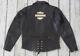 Harley Davidson Men's Vintage Stabilizer Metal Bar&shield Black Leather Jacket L