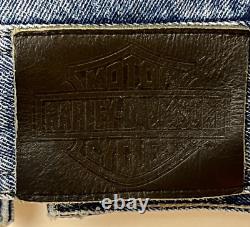 Harley Davidson Mens Bar & Shield Denim Jacket 99040-08VM L Hard to Find