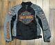 Harley Davidson Mens Bar & Shield Logo Mesh Jacket 98233-13vm. Size Xlarge