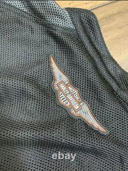 Harley Davidson Mens Bar & Shield Logo Mesh Jacket 98233-13VT 2XLarge BIG & TALL