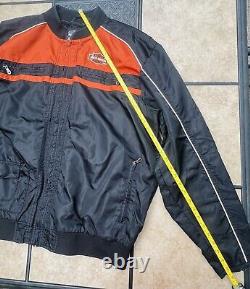 Harley-Davidson Mens Casual Jacket Moto Ride Bar & Shield Black 98553-15VM Nylon