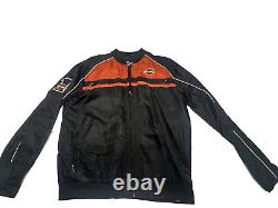 Harley-Davidson Mens Casual Jacket Moto Ride Bar & Shield Black 98553-15VM XL