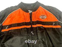 Harley-Davidson Mens Casual Jacket Moto Ride Bar & Shield Black 98553-15VM XL