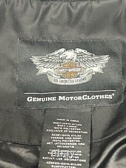 Harley-Davidson Mens Casual Jacket Moto Ride Bar & Shield Black 98553-15VM XL