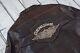 Harley Davidson Mens Vintage Distressed Brown Leather Bomber Jacket Bar&shield L