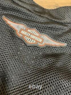 Harley Davidson Mesh Bar & Shield Logo Jacket 98223-13 Excellent