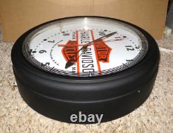 Harley Davidson Motorcycles 20 Bar & Shield Neon Clock-sign-light-roadhouse Col