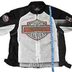 Harley Davidson Motorcycles Bar & Shield Logo Mesh Jacket 98232-13VM / Size 2XL