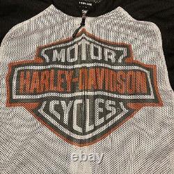 Harley Davidson Motorcycles Bar & Shield Logo Mesh Jacket 98232 Men Sz 3XL VGUC