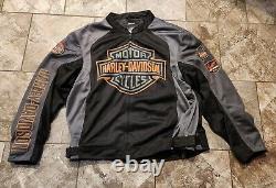 Harley Davidson Motorcycles Bar & Shield Logo Mesh Jacket 98233-13VM / Size 4XL