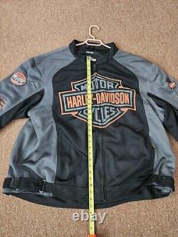 Harley Davidson Motorcycles Bar & Shield Logo Mesh Jacket 98233-13VM / Size 4XL