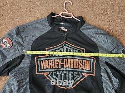 Harley Davidson Motorcycles Bar & Shield Logo Mesh Jacket 98233-13VM / Size 4XL