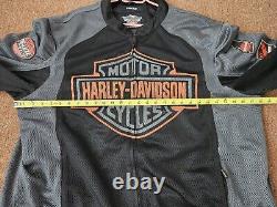 Harley Davidson Motorcycles Bar & Shield Logo Mesh Jacket 98233-13VM / Size 4XL