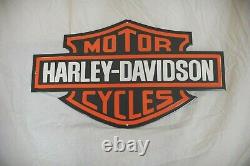 Harley Davidson Motorcycles Sales Bar and Shield 23 X 13 1/2