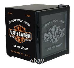Harley-Davidson Nostalgic Bar & Shield Beverage Chiller, Black HDL-17006