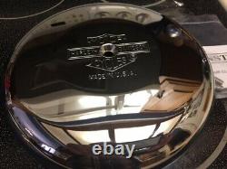 Harley-Davidson (Nostalgic) Bar & Shield Chrome Air Cleaner Cover 8 NEW