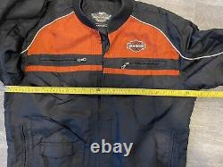 Harley Davidson Nylon Jacket Moto Ride BAR & SHIELD 98553-15VM Size XL