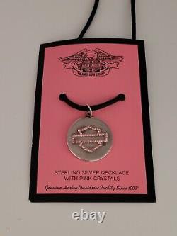 Harley-Davidson Pink Label Bar & Shield Necklace By MOD