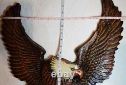 Harley-Davidson Proud Eagle Bar & Shield Handmade Resin and Wood Decoration Sign