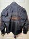 Harley Davidson Ride Ready Nylon Jacket Graphic Flaming Bar Shield Flames M New