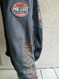 Harley Davidson Riding Gear Mesh Biker Motorcycle Jacket Bar Shield Logo Mens XL