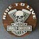 Harley Davidson Schild Bar & Shield Logo Wand Deko