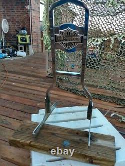 Harley Davidson Shovelhead / Ironhead Cool Sissy Bar With Bar And Shield