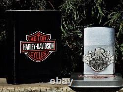 Harley Davidson Since 1903 Zippo Lighter Bar and Shield Eagle 200HD H278