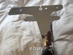 Harley Davidson Sissy Bar Backrest Chrome Bar & Shield with Pad