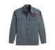 Harley-davidson Stormy Weather Men's Bar & Shield Shirt 96132-23vm Medium