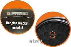 Harley-Davidson Trademark Bar & Shield round Poker Chip Frame Holds 47 Chips