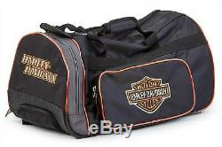 Harley-Davidson Trolli A99416 Reisetasche schwarz Bar & Shield Logo mit Rollen