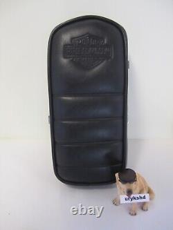 Harley-Davidson VINTAGE Black Bar & Shield Logo Backrest Pad P/N 52572-77A