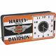 Harley-davidson Winged Bar & Shield Led Ad Clock