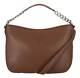 Harley-davidson Women's Bar & Shield Leather Chain Strap Hobo Purse Cognac