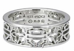 Harley-Davidson Women's Bar & Shield Silhouette Ring HDR0508