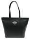 Harley-davidson Women's Bar & Shield Travel Leather Tote Bag, Black 99516-black