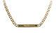 Harley-davidson Women's Gold-tone Bar & Shield Chain Necklace Hsn0087-14adj