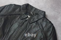 Harley Davidson Women's Heritage Braided Bar&Shield Leather Jacket M 98064-13VW