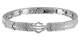 Harley-davidson Women's Insignia Bling Bar & Shield Bracelet -sterling Silver