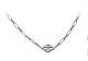 Harley Davidson Women's Link & Length Bar & Shield Chain Necklace Silver Hdn0506