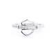 Harley-davidson Women's Open Bar & Shield Logo Ring Sterling Silver