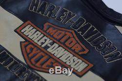 Harley Davidson Women's Prestige Bar&Shield Black Leather Jacket 97012-06VW M