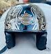 Harley Davidson Women's Tribal Bar & Shield Half Helmet Size Large/ear Guards