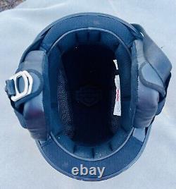 Harley Davidson Women's Tribal Bar & Shield Half Helmet Size Large/Ear Guards